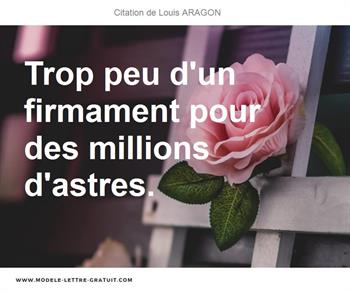 Citations Louis ARAGON