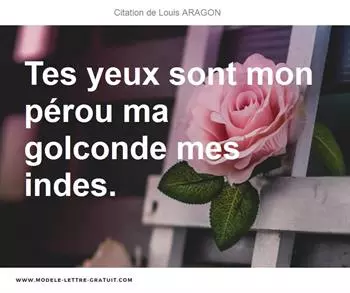 Citations Louis ARAGON