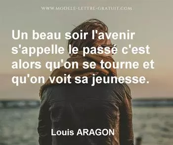 Citation de Louis ARAGON