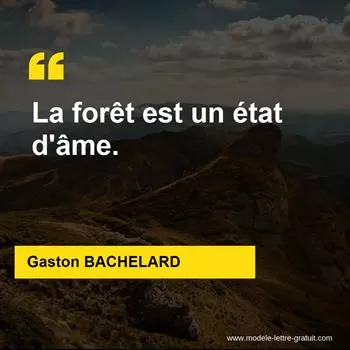 Citation Gaston BACHELARD