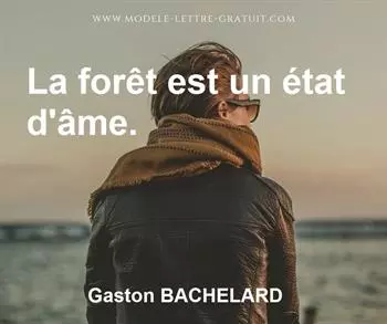 Citation de Gaston BACHELARD
