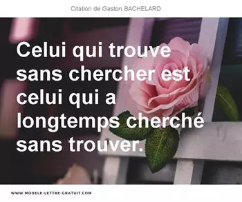 Citations Gaston BACHELARD