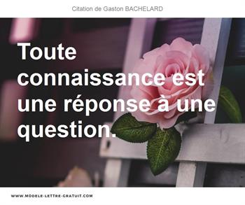 Citations Gaston BACHELARD