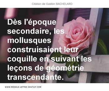 Citations Gaston BACHELARD