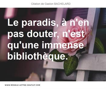 Citations Gaston BACHELARD