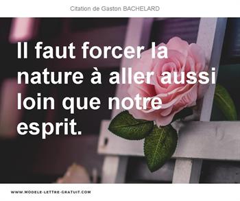 Citations Gaston BACHELARD