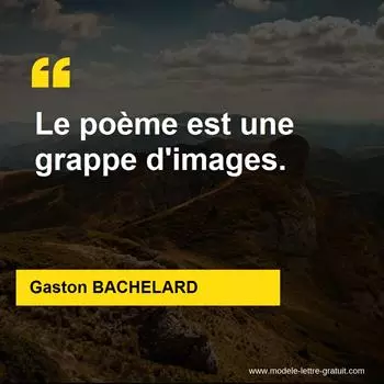Citation Gaston BACHELARD