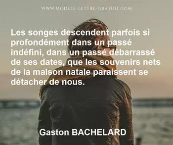 Citation de Gaston BACHELARD