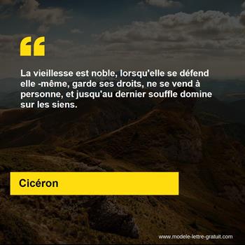 Citation de Cicéron