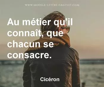 Citation de Cicéron