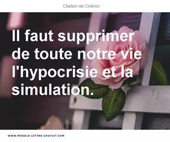 Citations Cicéron