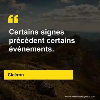 Citation Cicéron