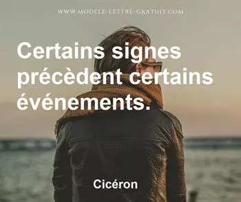 Citation de Cicéron