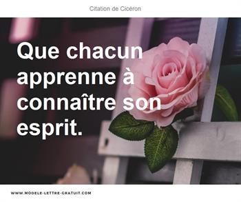 Citations Cicéron