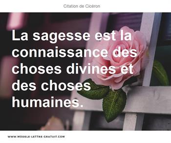 Citations Cicéron
