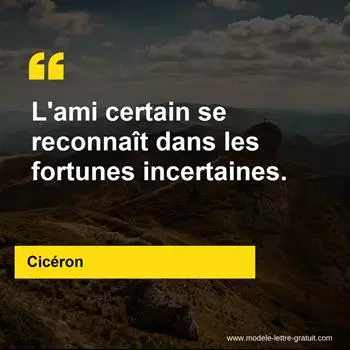 Citation Cicéron