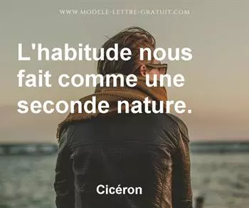 Citation de Cicéron