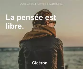 Citation de Cicéron