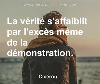 Citation de Cicéron