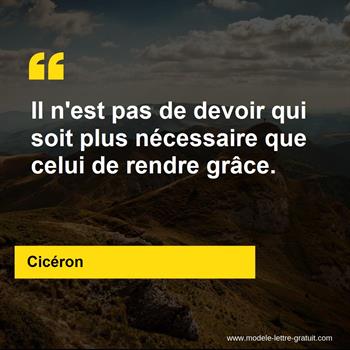 Citation Cicéron