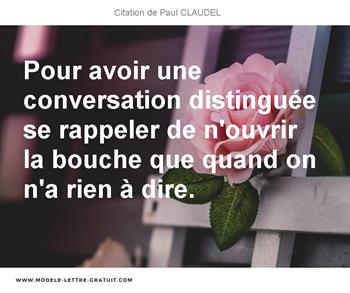 Citations Paul CLAUDEL