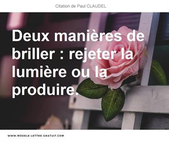 Citations Paul CLAUDEL