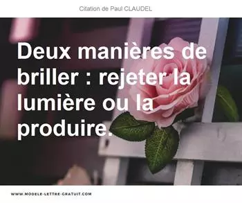 Citations Paul CLAUDEL
