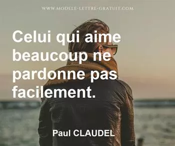 Citation de Paul CLAUDEL