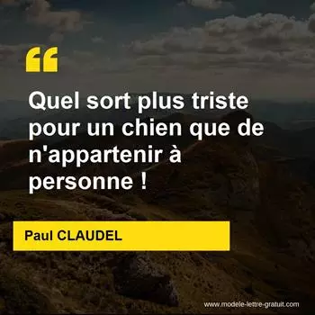 Citation Paul CLAUDEL