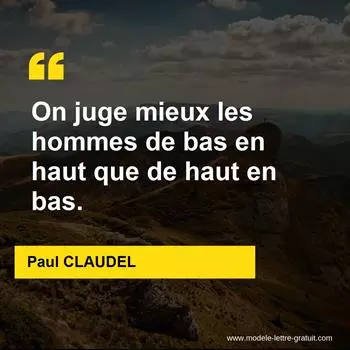 Citation Paul CLAUDEL