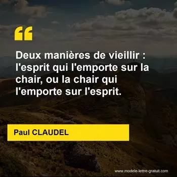 Citation Paul CLAUDEL
