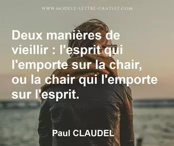 Citation de Paul CLAUDEL