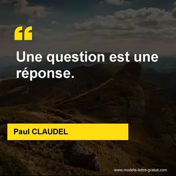 Citation Paul CLAUDEL