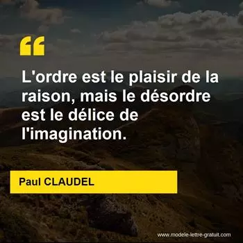 Citation Paul CLAUDEL