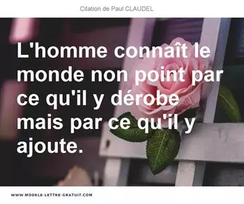 Citations Paul CLAUDEL