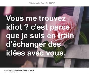 Citations Paul CLAUDEL