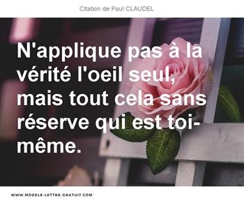 Citations Paul CLAUDEL