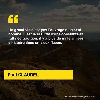 Citation Paul CLAUDEL