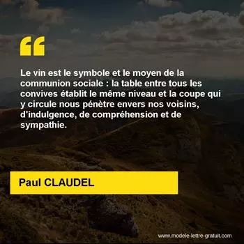 Citation Paul CLAUDEL