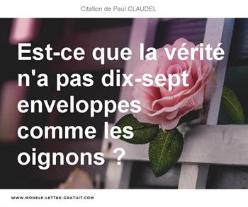 Citations Paul CLAUDEL