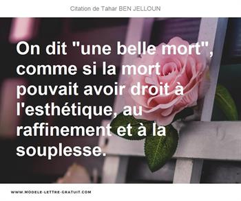 Citations Tahar BEN JELLOUN