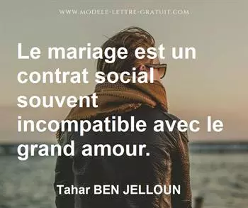 Citation de Tahar BEN JELLOUN