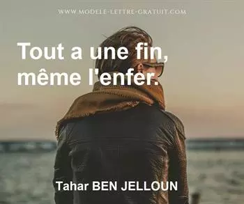 Citation de Tahar BEN JELLOUN