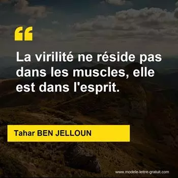 Citation Tahar BEN JELLOUN