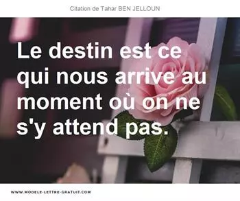 Citations Tahar BEN JELLOUN