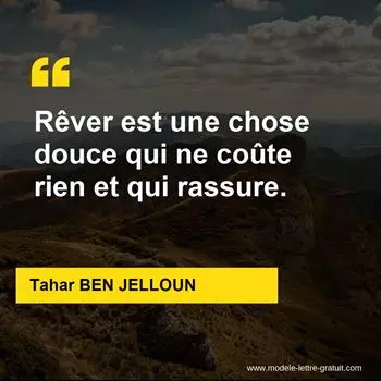 Citation Tahar BEN JELLOUN