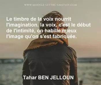 Citation de Tahar BEN JELLOUN