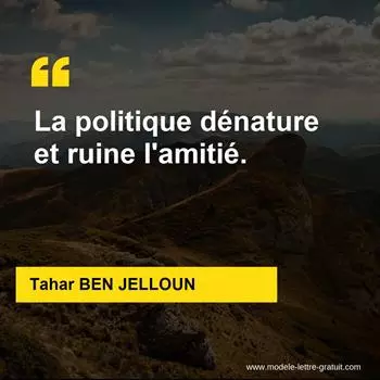 Citation Tahar BEN JELLOUN
