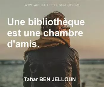Citation de Tahar BEN JELLOUN