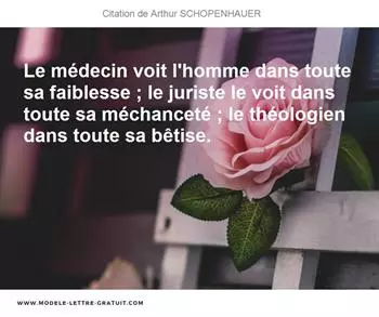 Citations Arthur SCHOPENHAUER